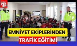 Emniyet Ekiplerinden Trafik Eğitimi