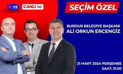 Seçim Özel'de bu hafta , Burdur Belediye Başkanı Ali Orkun Ercengiz konuk olacak