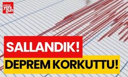 Sallandık! Deprem Korkuttu İşte İlk Bilgiler