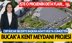 Hülya Gümüş'ten Bucak'a Yeni Kent Meydanı ve Yeraltı Otopark Projesi