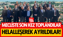 Burdur'da Meclis Üyeleri Helalleşti: Son Kez Toplandılar