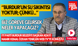 Namık Kemal Özkan, Yenigün Web Tv'ye İçme Suyu Sorununu Değerlendirdi