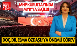 Doç. Dr. Esma Özdaşlı, MHP MYK'ya Atandı