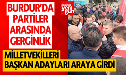 Burdur'da Stant Açan Partiler Arasında Gerginlik