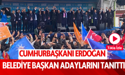 Cumhurbaşkanı Erdoğan, Burdur ve İlçe Adaylarını Böyle Tanıttı