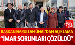 Emrullah Ünal'dan İsmail Şerife Sarı Rehabilitasyon Merkezi Açıklaması