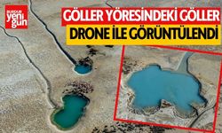 Göller Yöresi'ndeki Burdur, Karataş ve Yarışlı gölleri dronla görüntülendi