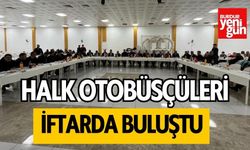 Burdur'da Halk Otobüsçüleri iftarda buluştu