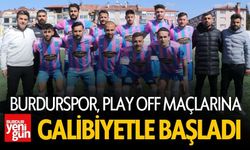 Burdurspor, Play Off Maçlarına Galibiyetle Başladı