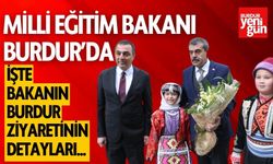 Milli Eğitim Bakanı Yusuf Tekin, Burdur'da