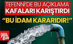 Tefenni'de Bu Açıklama Kafaları Karıştırdı