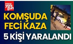 Feci Kazada 5 Kişi Yaralandı