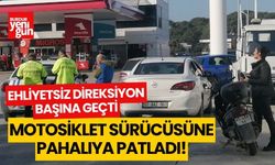 Ehliyetsiz direksiyona geçti! kadın motosiklet sürücüsüne pahalıya patladı