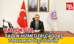 BURDUR VALİSİ TÜRKER ÖKSÜZ’ÜN, 14 MART TIP BAYRAMI MESAJI