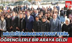 Milli Eğitim Bakanı Yusuf Tekin, Öğrencilerle Bir Araya Geldi