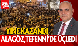 Tefenni'de Ümit Alagöz, Seçimden Zaferle Çıktı