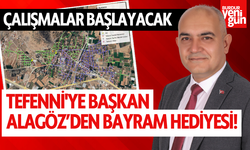 Tefenni'ye Başkandan Bayram Hediyesi!