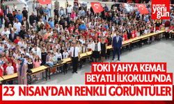Toki Yahya Kemal Beyatlı İlkokulu'nda 23 Nisan Coşkusu
