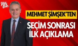 Cumhur İttifakı Burdur Belediye Başkan adayı Mehmet Şimşek'ten seçim sonrası ilk açıklama