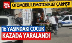 Otomobil bisiklet ile çarpıştı: 1 yaralı