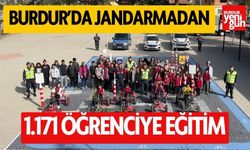 Burdur'da jandarmadan farkındalık ve bilgilendirme eğitimi