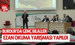 Burdur'da ezan okuma yarışması
