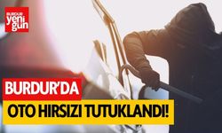 Burdur'da oto hırsızı tutuklandı