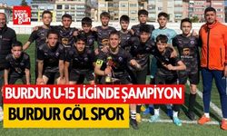 Burdur U-15 liginde şampiyon Burdur Göl Spor