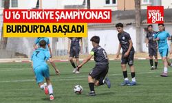 U 16 Türkiye Şampiyonası Burdur'da başladı