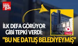 İlk Defa Görüyor Gibi Tepki Verdi: "Bu Ne Tatlış Belediyeymiş"