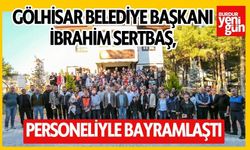 Gölhisar Belediye Başkanı İbrahim Sertbaş, Personeliyle Bayramlaştı