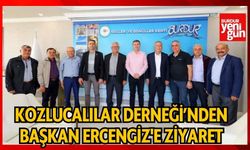 Kozlucalılar Derneği, Burdur Belediye Başkanı Ali Orkun Ercengiz'i Ziyaret Etti