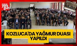 Kozluca'da Yağmur Duası yapıldı