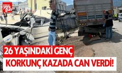 26 yaşındaki genç, kazada can verdi!