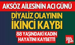 Diyaliz Olayının İkinci Kaybı Bugün Yaşandı 88 Yaşındaki Kadın Hayatını Kaybetti