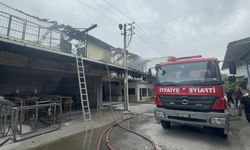 Mersin'de Sanayi Sitesi Alevlere Teslim Oldu!