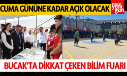 Bucak'ta Dikkat Çeken Bilim Fuarı