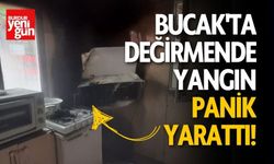 Bucak'ta Değirmende Yangın Panik Yarattı!