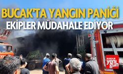 Bucak'ta Yangın Paniği Ekipler Müdahale Ediyor