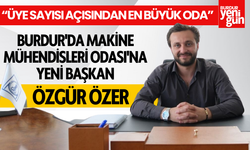 Burdur'da Makine Mühendisleri Odası'na Yeni Başkan: Özgür Özer