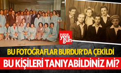Burdur'da Çekilen Fotoğraflar İlgi Görüyor! Bu Kişileri Tanıyacak Mısınız?