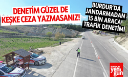 Burdur'da Jandarma Trafik Denetiminde!