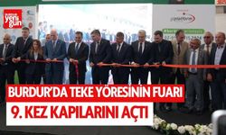 Burdur'da Teke Yöresi'nin fuarı 9. kez açıldı