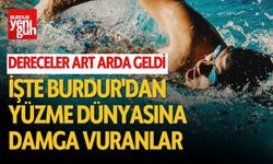 İşte Burdur'dan Yüzme Dünyasına Damga Vuranlar