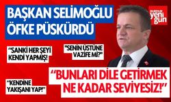 Başkan Selimoğlu Öfke Püskürdü: "Senin Üstüne Vazife mi?"