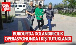 Burdur'da Dolandırıcılık Operasyonunda 1 Kişi Tutuklandı