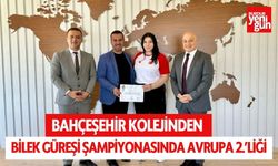 Bahçeşehir Kolejinden Bilek Güreşi Şampiyonasında Avrupa  2.’liği