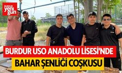 Burdur USO Anadolu Lisesi'nde Bahar Şenliği Coşkusu