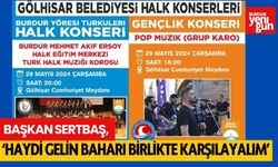 Başkan Sertbaş: Haydi Gelin Baharı Birlikte Karşılayalım