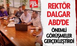 Rektör Dalgar ABD'de Önemli Görüşmeler Gerçekleştirdi